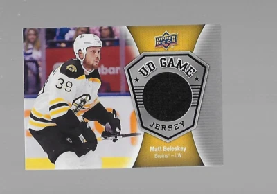 2016-17   Matt Beleskey, Upper Deck, UD Game, Jersey - Image 1 of 2