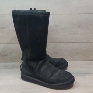 Ugg Australia Women 1890 Tall Leather Sheepskin Boots shoes sz 8 - Picture 1 of 12
