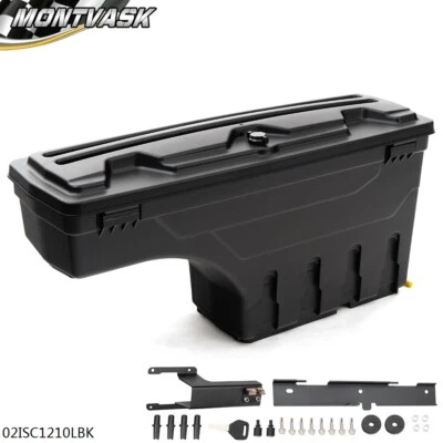 Fit For 2017-2020 Ford F-250 F-350 Super Duty Truck Bed Storage Box Toolbox Left - Image 1 of 4