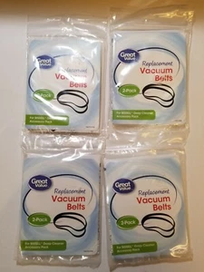 4 Packs Great Value BISSELL Deep Cleaner Accessory Vacuum 8 Belts 2361 - Picture 1 of 3