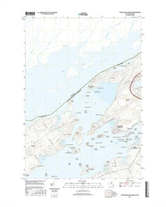 2016 Topo Map of Thousand Island Park Nueva York - Imagen 1 de 2