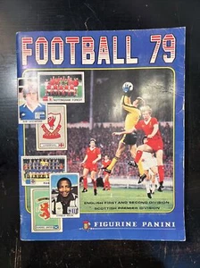 FOOTBALL 1979 Panini Sticker Album Book Soccer ENGLISH 1st/2nd DIVISION SCOTTISH - Picture 1 of 24