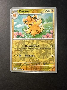 Reverse Holo Foil Pawmo 75 /198 Scarlet & Violet Pokemon 2023 Holographic - Picture 1 of 4