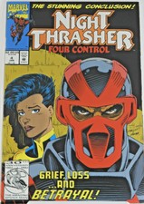 Night Thrasher: Four Control #4 Marvel Comics Book