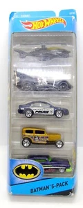 6141 HOT WHEELS PACK X 5 / 2015 / COFFRET BATMAN - Picture 1 of 1