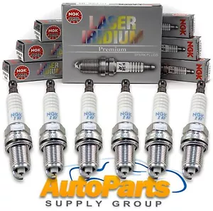 6 Genuine NGK OE Laser Iridium ILTR5B11 Spark Plug Set Buick, GM Chevy Hummer - Picture 1 of 4