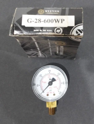 WIKA Instrument 600 PSI Pressure Gauge 1.5" Dial Type 111.10.50 Item G-28-600WP - Image 1 of 4