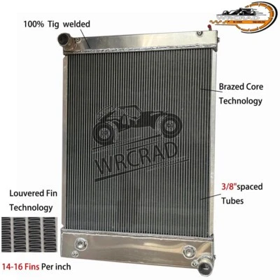 Radiador Fit Freightliner M2 106 modelos FS65 motor Cat OEM# BHT74675 BHT74671 Foto 1 de 4