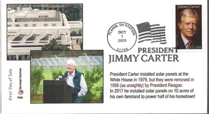 President Jimmy Carter FDC- UO- Plains GA- McIntosh Cachets - Picture 1 of 1