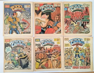 2000AD Comic Bundle / Job Lot x 10 Consecutive Progs 1984 - Judge Dredd - Picture 1 of 4