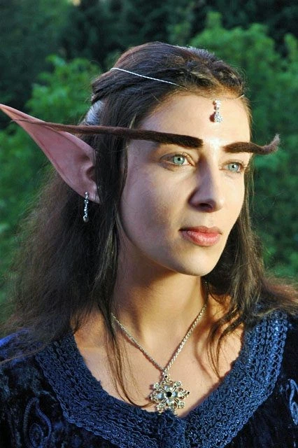 FESTARTIKEL MÜLLER Paar Latex Nachtelfenohren Elfe Fee Spitzohren Elfenohren