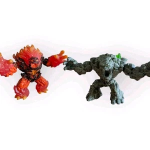 Schleich Eldrador Set Figuren / 70141 Lavadämon , 70145 Steinmonster / Konvolut  - Bild 1 von 4