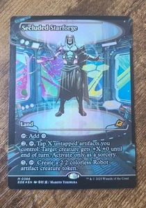 Secluded Starforge - Foil - Showcase - MTG Edge of Eternities M/NM English - Picture 1 of 10