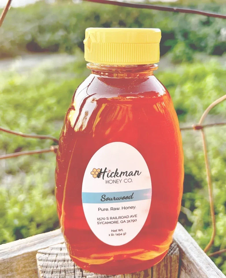 Botella exprimidora de miel de madera agria de 1 lb Foto 1 de 1