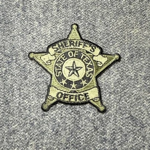 Vintage Sheriff Uniform Badge Obsolete, Sheriffs Office State of Texas - Picture 1 of 6