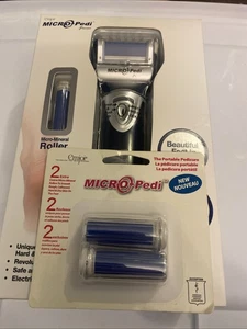 Emjoi Micro Pedi Pedicure Callus Kit & 2pk Refill Roller Bundle Cordless AP-3RPR - Picture 1 of 3