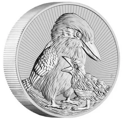 2020 Kookaburra & Baby Australia 2 oz Silver Coin Next Generation .9999 Silver - Image 1 of 4