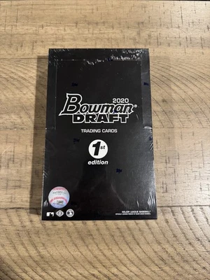 2020 Bowman Draft Baseball 1st Edition Hobby Box Factory Sealed  - Image 1 of 2