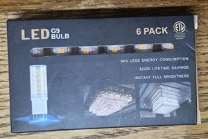 Intertek G9 32LED2835-WW Base LED 6 Pack Bulbs 4W 120V - Picture 1 of 2