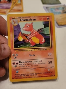 Pokemon TCG Base Set #24/102 Charmeleon LP - Picture 1 of 6