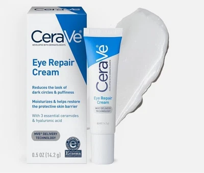 Crema reparadora de ojos, crema debajo de los ojos para hinchazón y bolsas - 0,5 oz - Paquete de 1 Foto 1 de 4