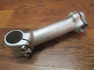 VINTAGE KEITH BONTRAGER 1 1/8" x 130 x 25.4 THREADELESS KNEE SAVER STEM SILVER - Picture 1 of 1