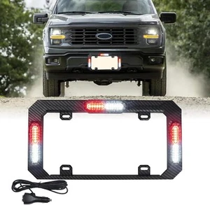 BEEYEO 36 LED License Plate LED Light RED White - Bild 1 von 7