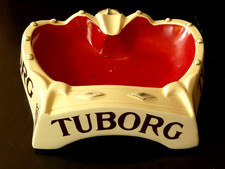 ancien cendrier grande taille Couronne bière Tuborg Proceram France années 50