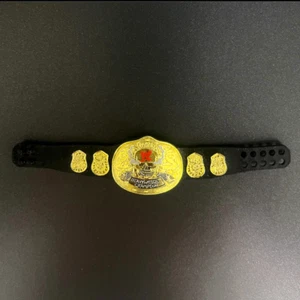 Mattel WWE Smoking Skull Championship Title Belt Wrestling Figure Champion AEW - Picture 1 of 2