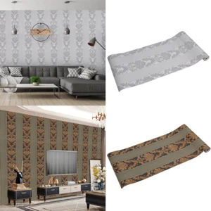 9.5m Damask Wall Paper Luxury Textured Wallpaper Roll 3D Embossed Background - Picture 1 of 18