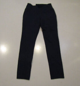 ELLEN TRACY Navy Blue Slimming Legging Pull on Pants NWT Womens Size Small