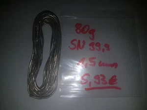 80 g Lötzinn - anschauen lohnt - Bild 1 von 1