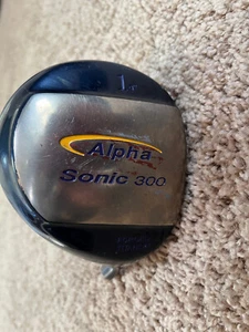 Alpha Golf SONIC 300 Driver 1 WOOD 9* Titanium Head Only - Picture 1 of 5
