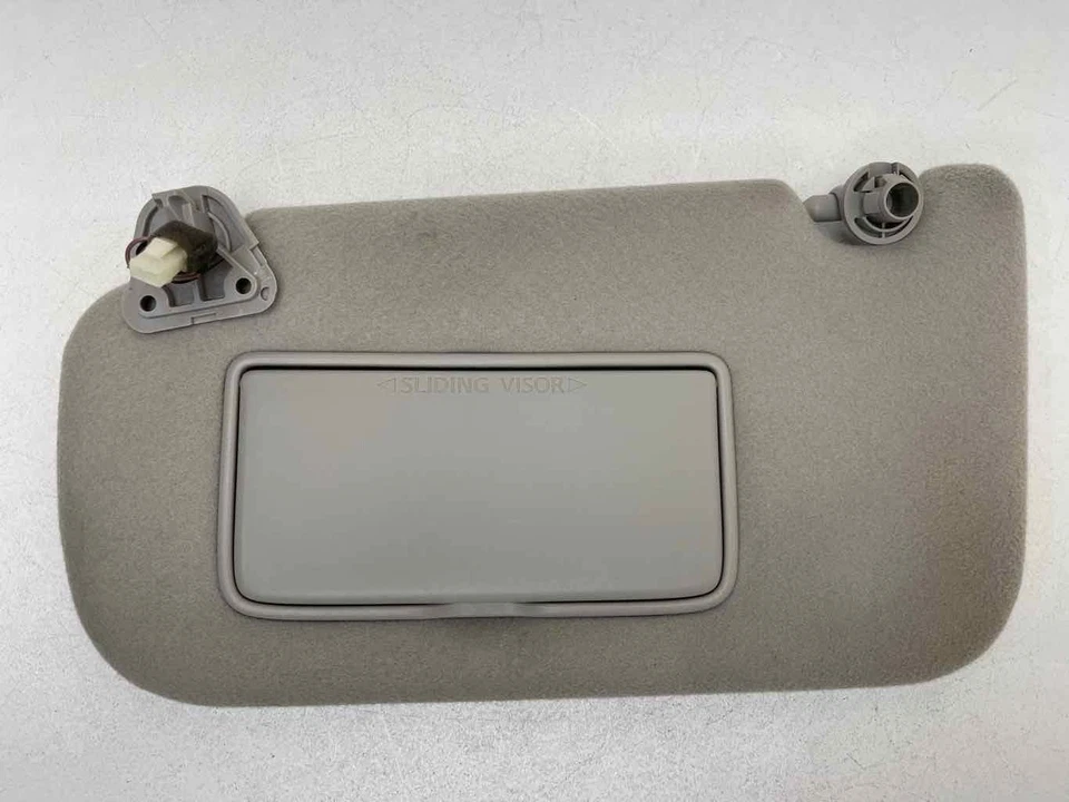 Parasol para conductor Nissan LEAF LH 2018-2023 con iluminación gris OEM Foto 1 de 4