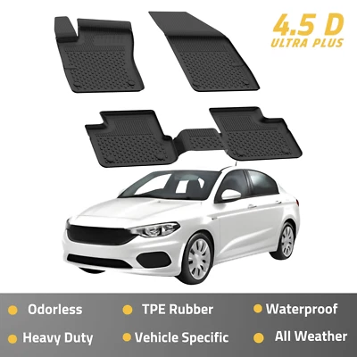 Tapetes para Dodge Neon 2016-2024 revestimiento de piso para autos ajuste de disfraz negro Foto 1 de 4