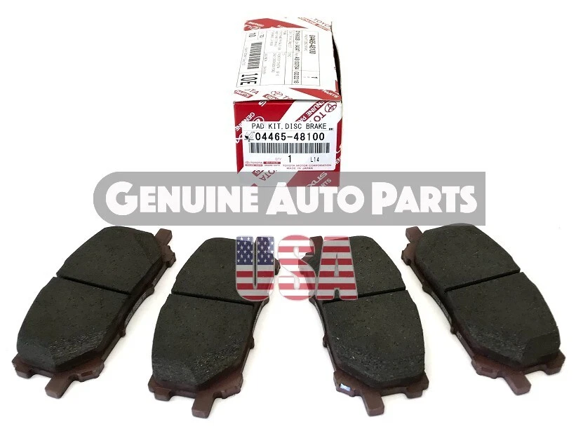 Genuine Toyota Lexus RX330 RX350 RX400h Front Disc Brake Pads OEM 04465-48100 Foto 1 de 1
