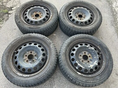 4* WINTERREIFEN STAHLFELGEN MAZDA 3 BK 5 CR 6 GG1 GY PETLAS W651  205 55 R16 91H - Bild 1 von 4