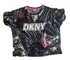 DKNY T-Shirt Blumenmuster klein - Bild 1 von 5