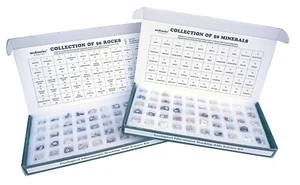 Collection of 100 Rocks & Minerals for Education 50 rocks + 50 minerals - Picture 1 of 4