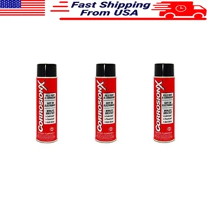 16oz 3 Pack Anti-Corrosion Lubricant Aerosol Metal Protection Moisture Barrier - Picture 1 of 1