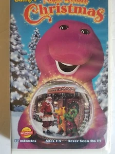 BARNEYS NIGHT BEFORE CHRISTMAS VHS TAPE - Imagen 1 de 3