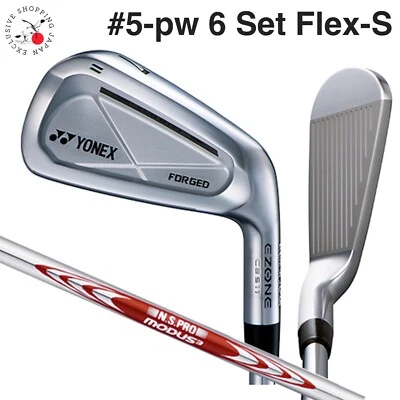 YONEX Golf Ezone CB511 Forged Iron Club 6 Set 5-pw Flex S Tour 105 Steel Shaft - Image 1 of 4