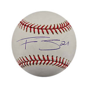 Franklin Gutierrez Autographed OML Baseball (JSA)