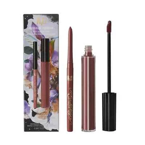 KVD VEGAN BEAUTY Queen of Poisons Full-Size Liquid Lipstick + Lip Liner Duo Set - Picture 1 of 2