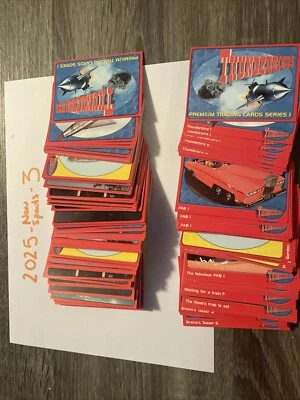 2001 Thunderbirds Premium Series 1  - 100++ Card Lot. Great Value - Image 1 of 4