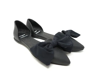 Beth Richards x Native Damen-Flats schwarz Audrey Schleife spitz zulaufend Schleife 6 - Bild 1 von 11