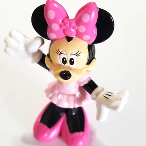 "Figura de Minnie Mouse Cake Topper 2011 Mattel Disney 3" - Imagen 1 de 2