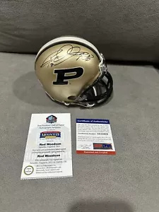 ROD WOODSON Signed PURDUE Boilermakers Mini Helmet PSA COA PITTSBURGH STEELERS - Picture 1 of 8