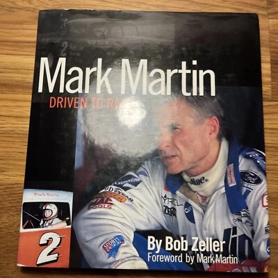 Mark Martin Signed Autographed - Driven To Race Limited Edition Numbered HC/DJ - Image 1 of 4
