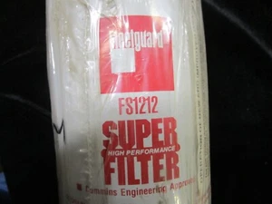 Genuine Fleetguard FS1212 Fuel/Water Separator Spin-On Filter - Foto 1 di 2